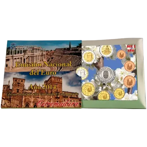 Moneda Euroset 2014 - Extremadura (2014)