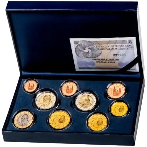 Moneda Euroset 2014 Proof - Park Güell (2014)