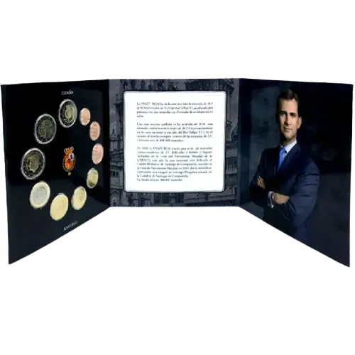 Moneda Euroset 2018 - Santiago y 50 Aniv. Felipe VI (2018)