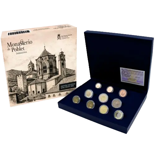 Moneda Euroset 2026 Proof - Poblet y Discapacidad (2026)