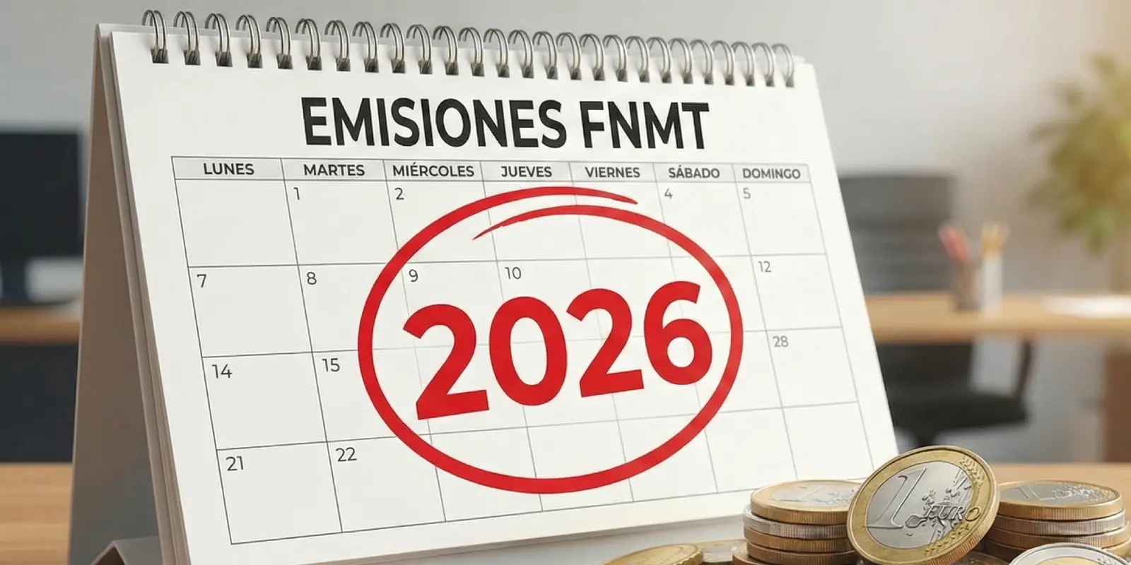 Calendario FNMT 2026: Todas las emisiones confirmadas